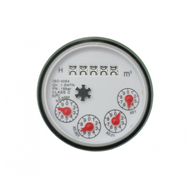 Plastic Class C dry type water meter mechanism