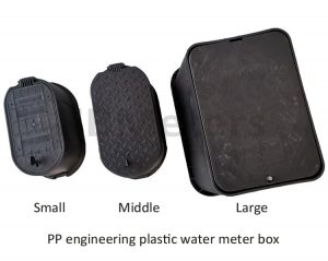 Plastic water meter box